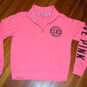 PINK by Victoria's Secret half zip sweatshirt